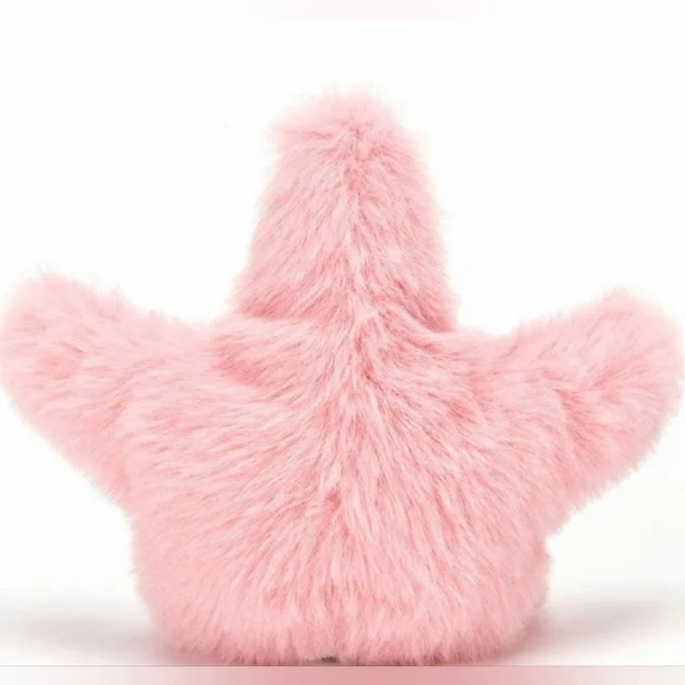 Jellycat Fluffy Starfish 4" Soft & Plush NWT - Picture 2 of 6